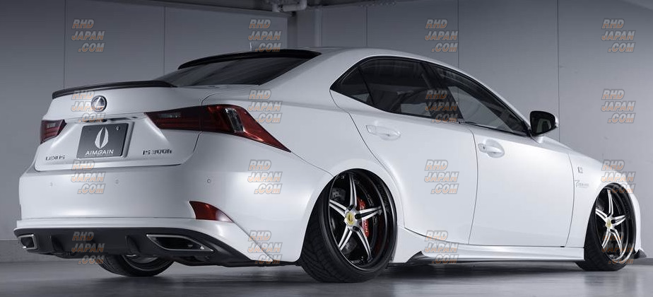 Aimgain Jun VIP EXE Rear Under Spoiler Type 1 Carbon - IS 350 250
